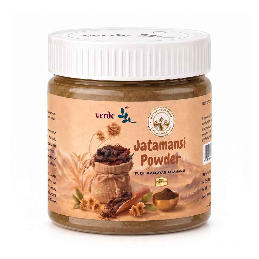 verdc Jatamansi Powder | Natural Hair Care Powder | Supports Healthy Hair & Scalp | 100g