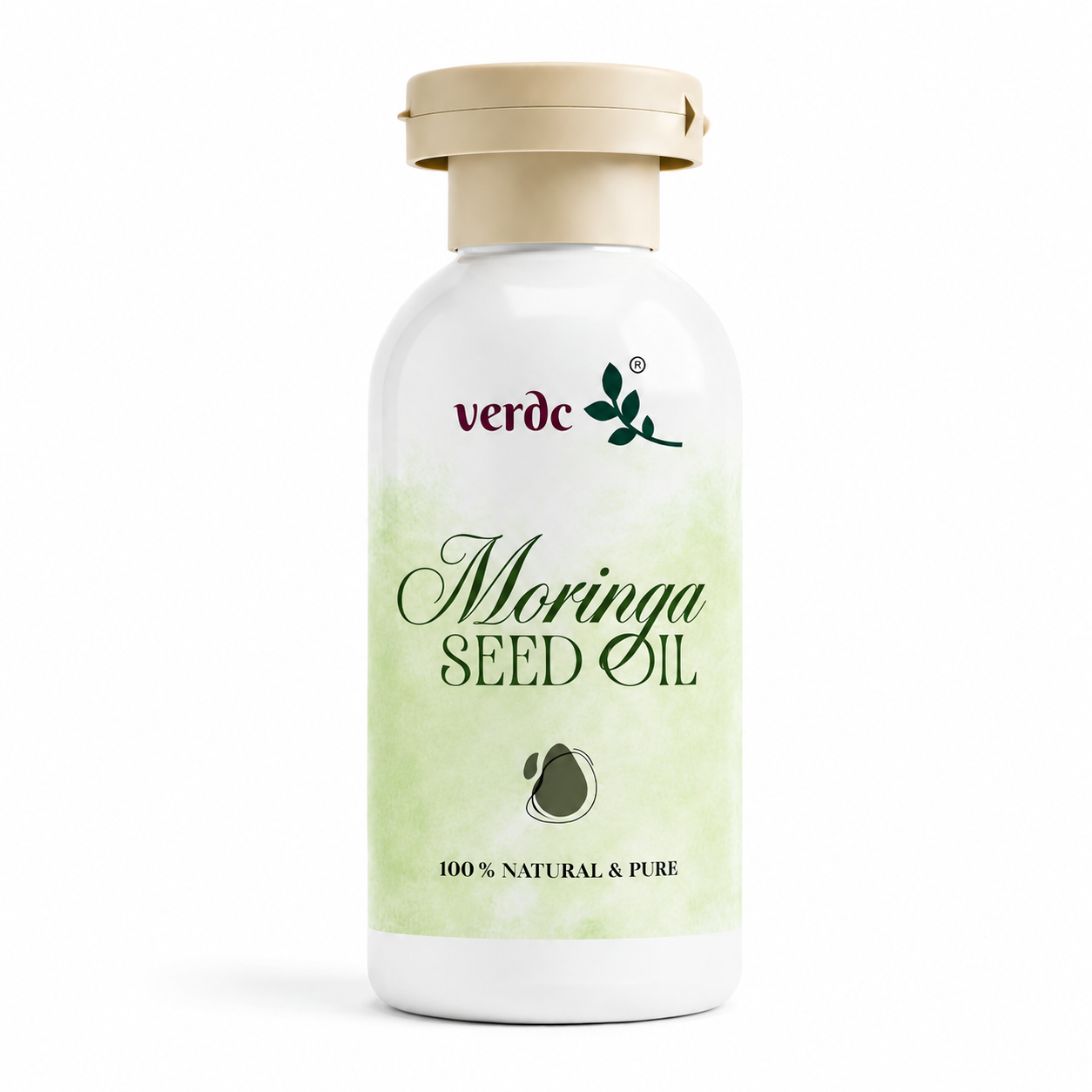 100% Pure Organic Moringa Seed Oil - Premium Moringa Oleifera Seeds Extract - Cold Pressed
