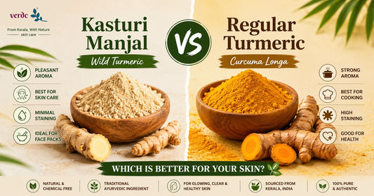 Kasturi Manjal vs Regular Turmeric: What's the Difference for Your Skin?