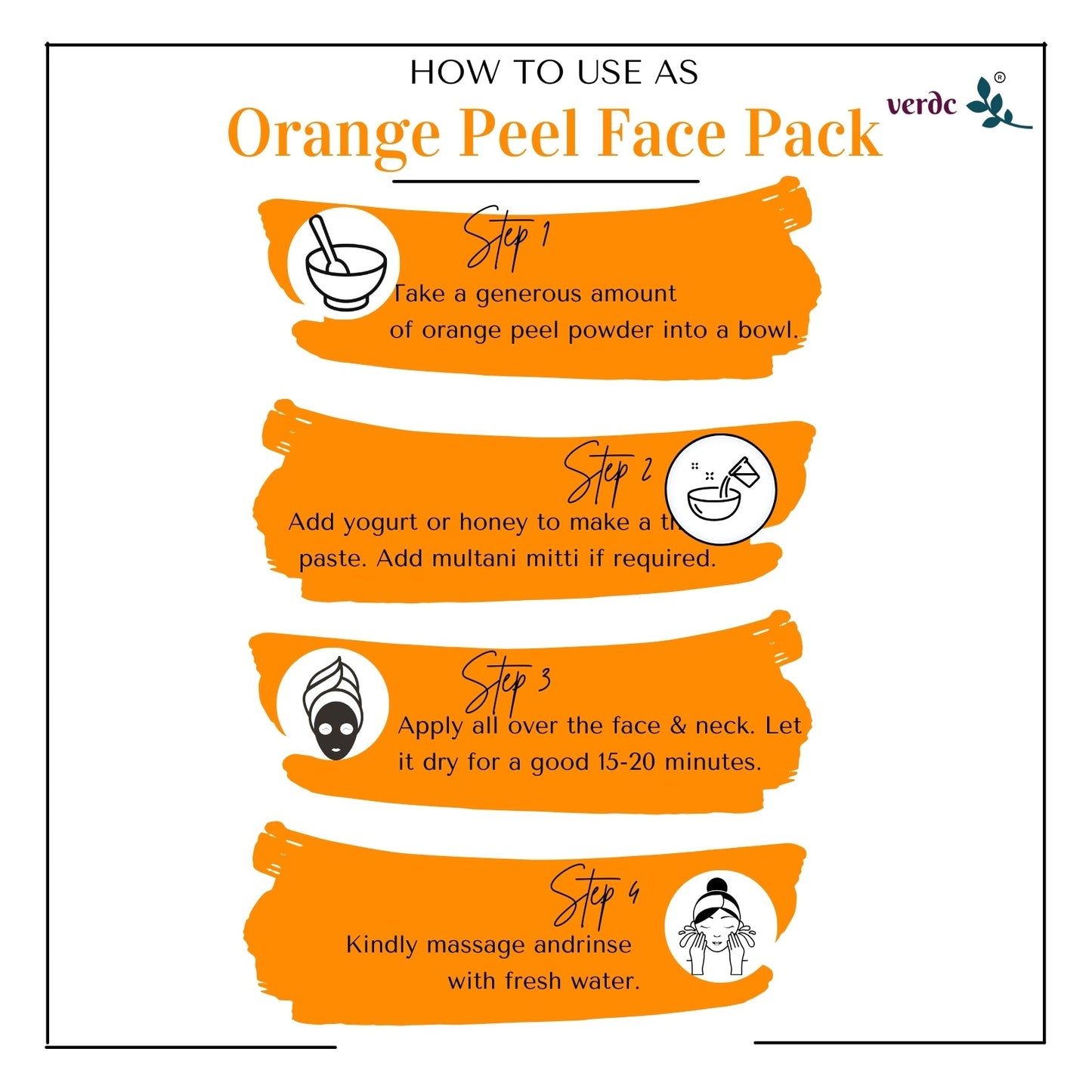 100% Pure & Natural Orange Peel Powder for Bright Skin - (100 GM) My Store