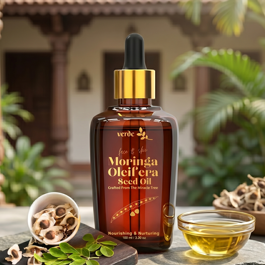 100% Pure Organic Moringa Seed Oil - Premium Moringa Oleifera Seed Oil -100 ML