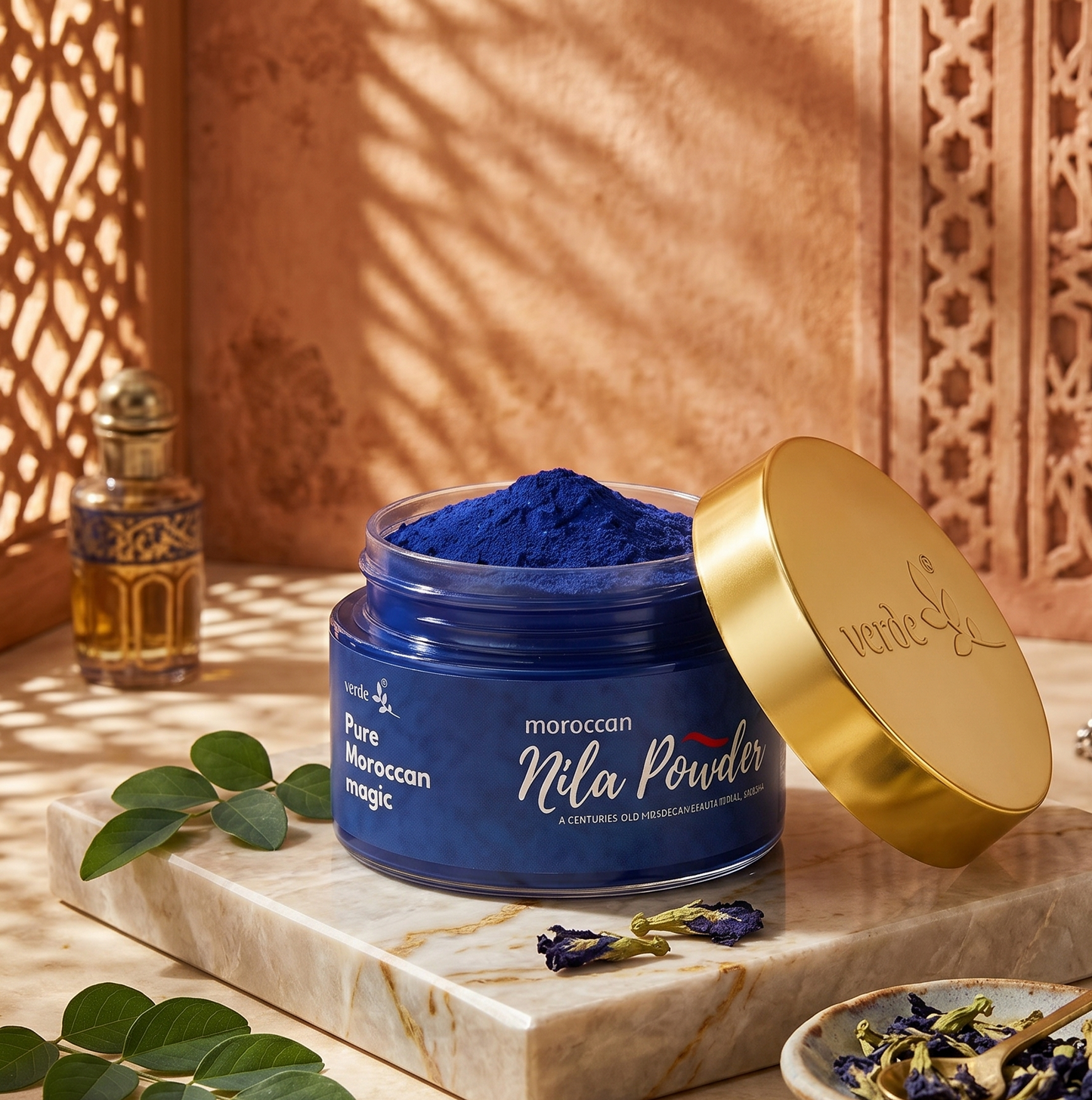 Moroccan Nila Powder 100% Authentic -  Traditional Moroccan Skincare All Skin Types - 50 GM