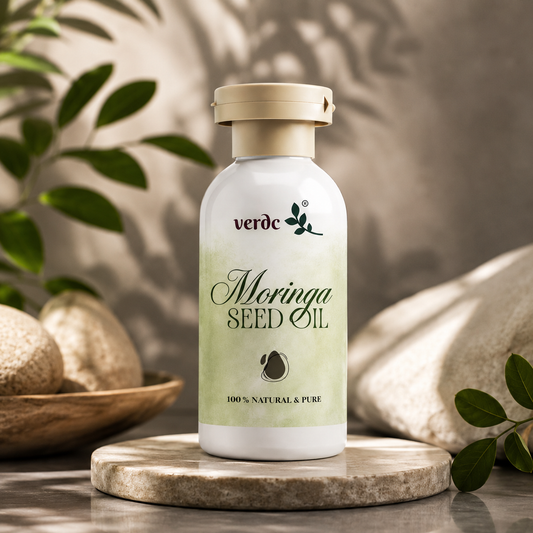 100% Pure Organic Moringa Seed Oil - Premium Moringa Oleifera Seeds Extract - Cold Pressed