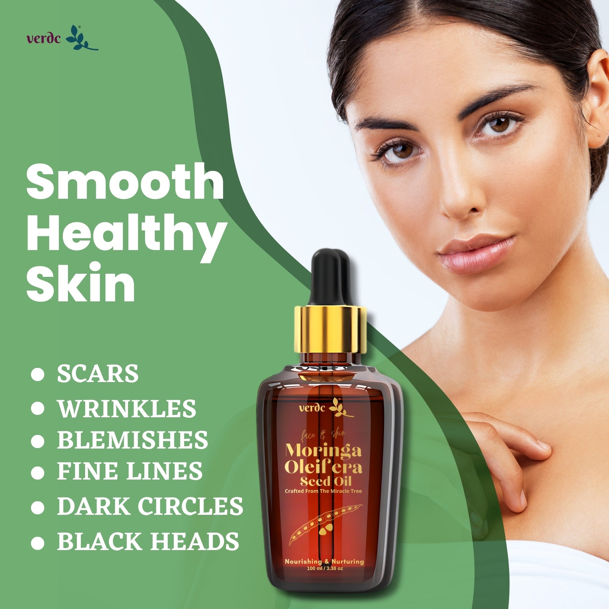 100% Pure Organic Moringa Seed Oil - Premium Moringa Oleifera Seed Oil -100 ML My Store